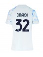 Inter Milan Federico Dimarco #32 Replika Borta Kläder Dam 2025-26 Kortärmad Inter Milan Federico Dimarco #32 Replika Borta Kläder Dam 2025-26 Kortärmad